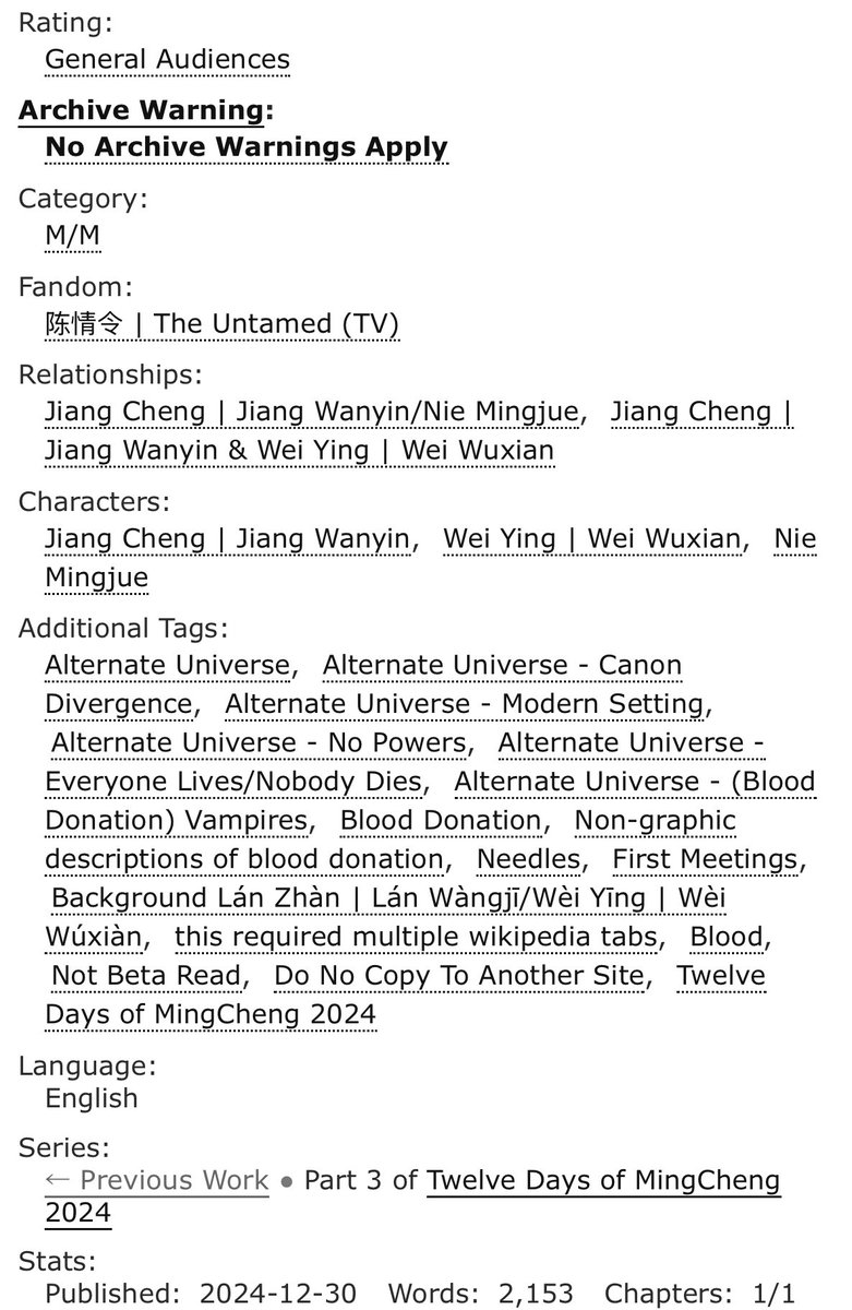 PyrriaWrites's tweet photo. JC cherishes the few things that still tie him to his brother (not that he’ll ever admit it). Like their quarterly blood donation appointment. Day 3 of #TwelveDaysofMingCheng2024  https://t.co/qsOJHwc7Cx https://t.co/pjCStOHpmv