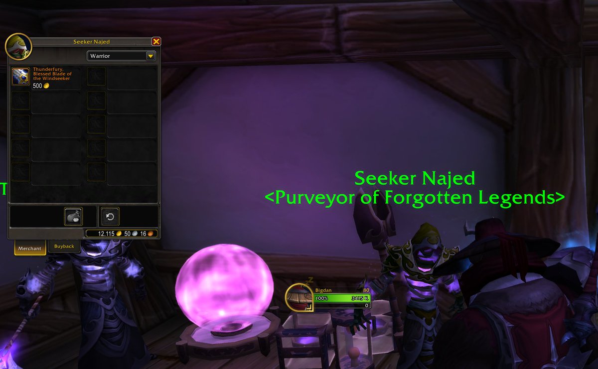 You can now visit Seeker Ke'rath in Orgrimmar or Seeker Najed in Stormwind in the Transmog areas to purchase lost Legendary items you may have sold or deleted in the past