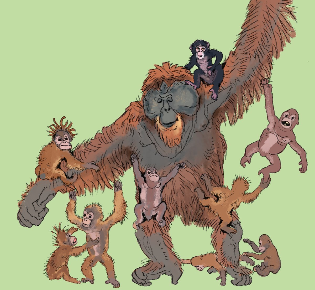 wa_workshop's tweet image. New Year- New Pinned Tweet!
My name is Wyatt! I am deeply passionate about nature and creature design, and try to communicate that passion through my art!
ποΈπΏπ¦
I also love talking about film, theme parks and zoos.
π½οΈπ’π¦§
I hope you'll follow if you're into that sort of thing!