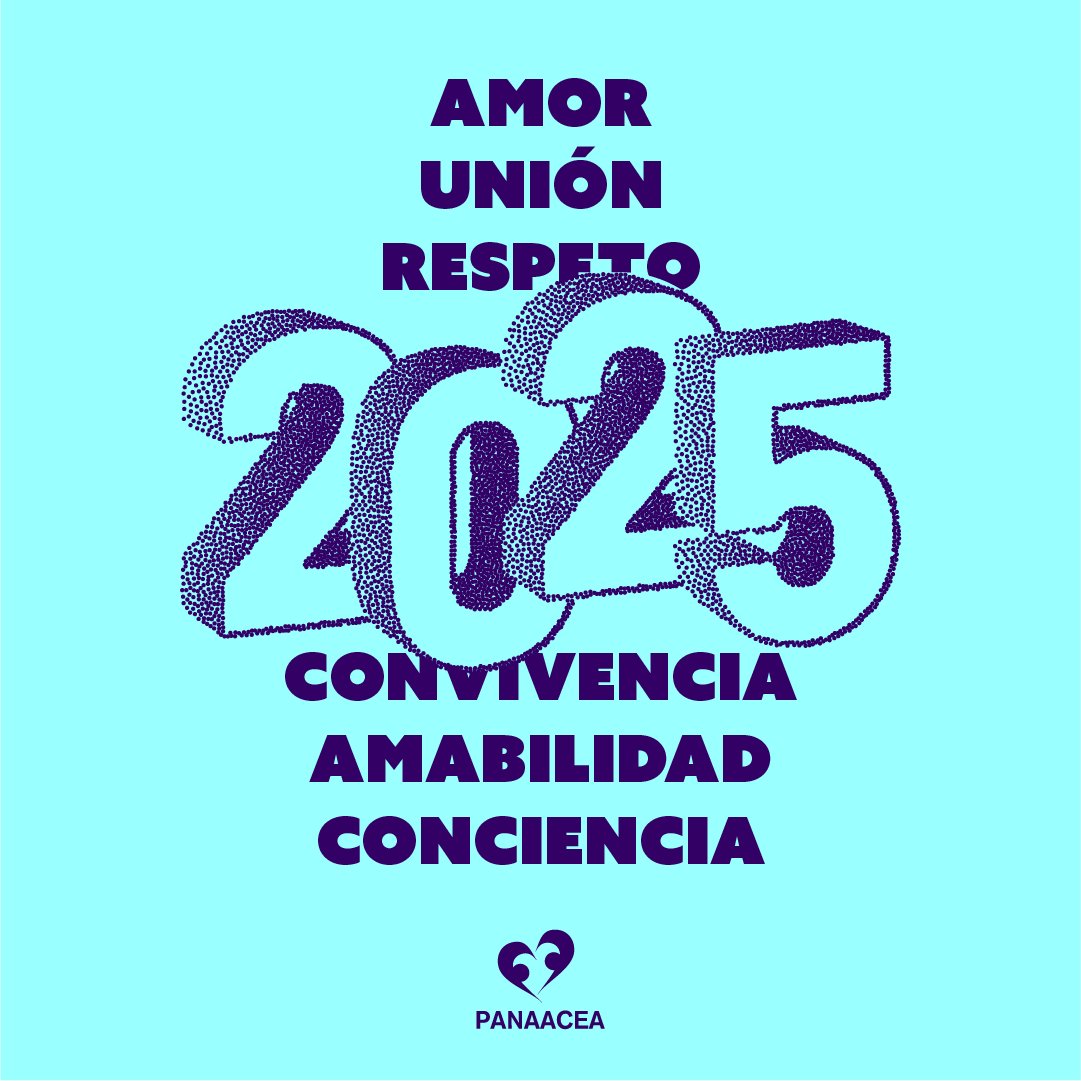 panaacea's tweet image. 2025: un año para que estas palabras guíen nuestro camino y que desde nuestras acciones diarias, construyamos un mundo más amable y en paz ¡Feliz 2025 para todos!
.
.
.
#felizaño2025 #feliz2025 #autismo #neurodivergencia #seamableconelautismo