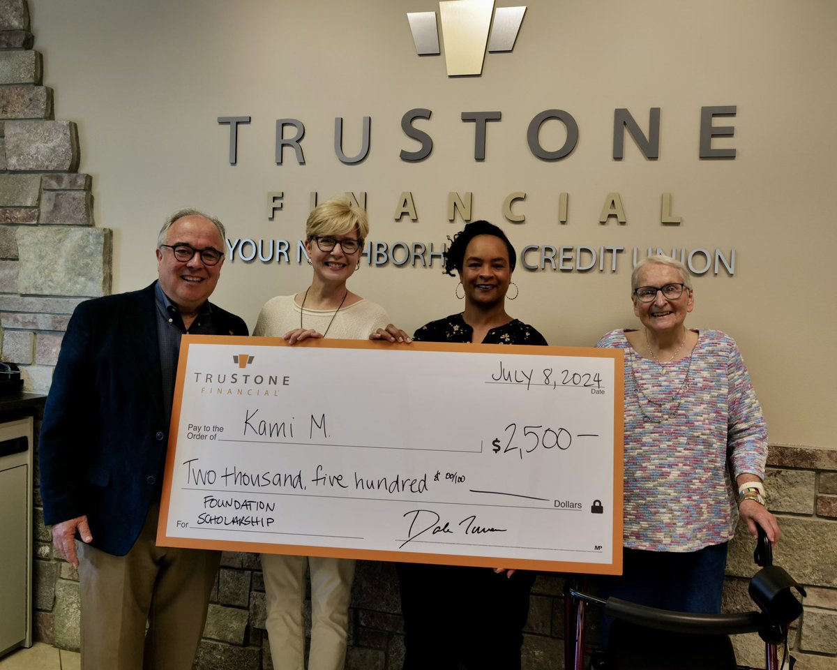 Cathy Wurzer (@cathywurzer) on Twitter photo One of the best things I’ve ever done is create a scholarship in my Dad’s name at <a href="/TruStoneFCU/">TruStone Financial</a> Foundation.
We give money to adult learners. It’s fabulous!
Please join the Wurzer family in making a year end gift if you so choose.
Details here: trustonefinancial.org/foundation/pro… One of the best things I’ve ever done is create a scholarship in my Dad’s name at <a href="/TruStoneFCU/">TruStone Financial</a> Foundation.
We give money to adult learners. It’s fabulous!
Please join the Wurzer family in making a year end gift if you so choose.
Details here: trustonefinancial.org/foundation/pro…