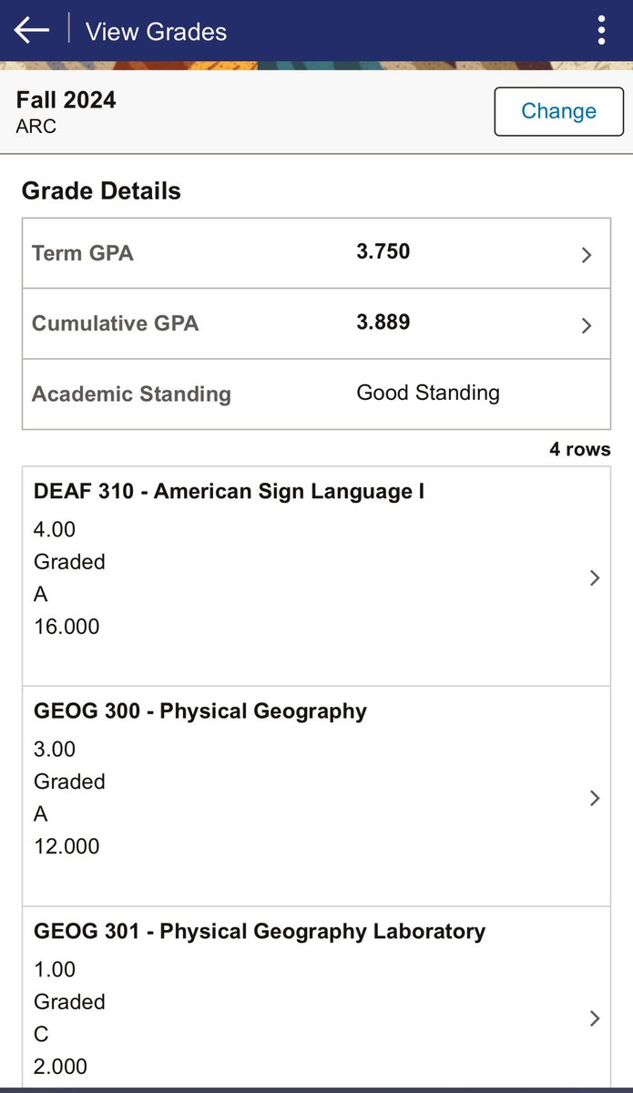 Finished Fall 2024 Semester with a 3.75 GPA!!! <a href="/BaizCoach/">@coach_baiz</a> <a href="/Coach_Ohout/">Coach O</a> <a href="/ARCBeaverBall/">American River College Football</a>