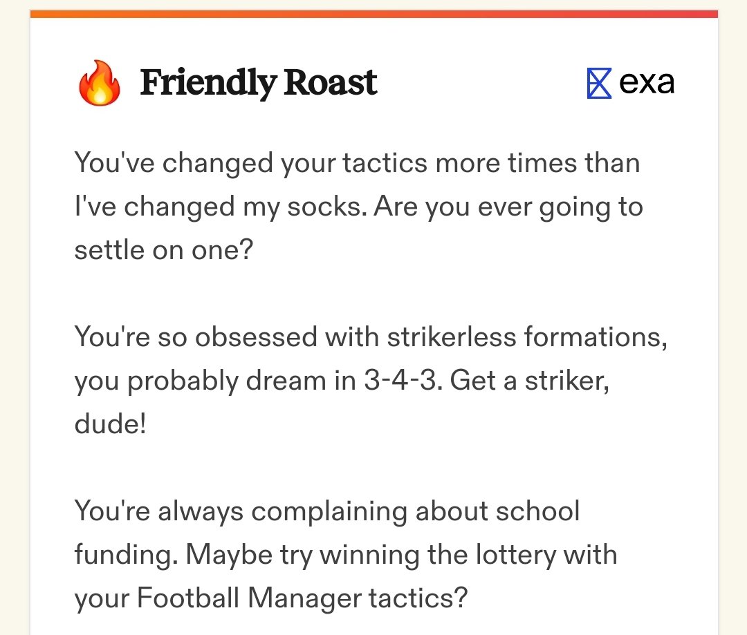 I use strikers now. But I still persist with asymmetric formations #FM24