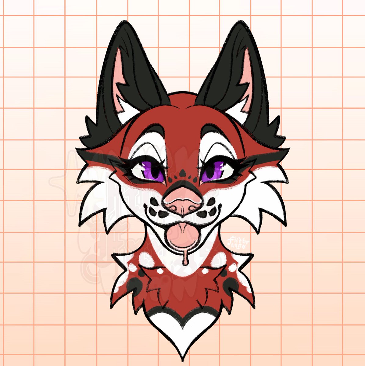 finished symmetrical headshot for a commissioner:)  

❤️likes &amp; shares appreciated❤️