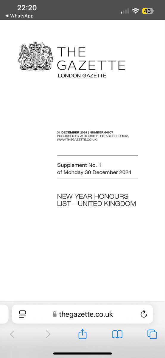 Ben Hawkins BEM tweet media