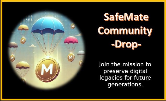 Forevernowtoday's tweet photo. 🚀 Hurry - Entries close 31 December 2024. 
SafeMate is in Beta, and we’re inviting the Hedera community to join our journey! Early participants in the Mate Token Legacy Builder Event will:
✨ Help us refine our vision.
🎁 Receive Mate Tokens.
💡 Be part of the future.

1️⃣ Associate Token ID: 0.0.7779374 in your @Hedera wallet.
2️⃣ Like & retweet.
3️⃣ Drop your wallet address below.

#HBAR #XRPCommunity #Hbarbarians #Altcoins