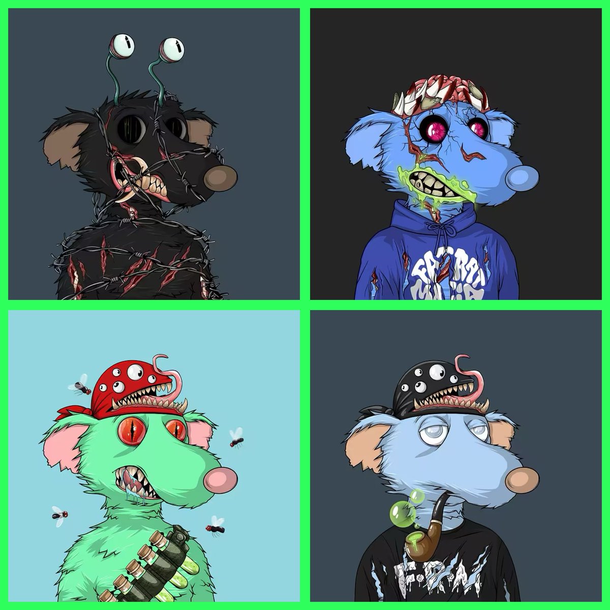 mdot1000_'s tweet image. Have u minted ur @FatRatMafia LAB RAT 🧪🐀

🥂Gotta celebrate New Year in style! 🧪

#LabRats are minting on @Solana 🚀✨

👉 Mint Page: w3lp.io/mint/lab