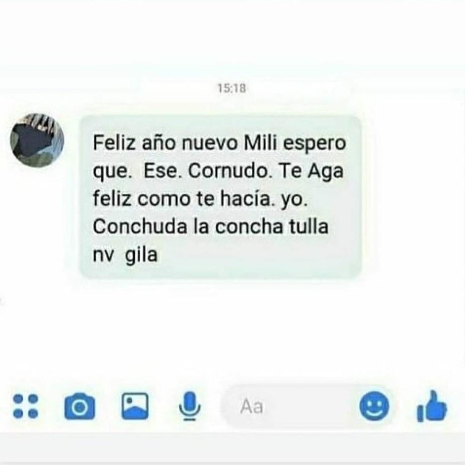 feliz año nuevo Mili