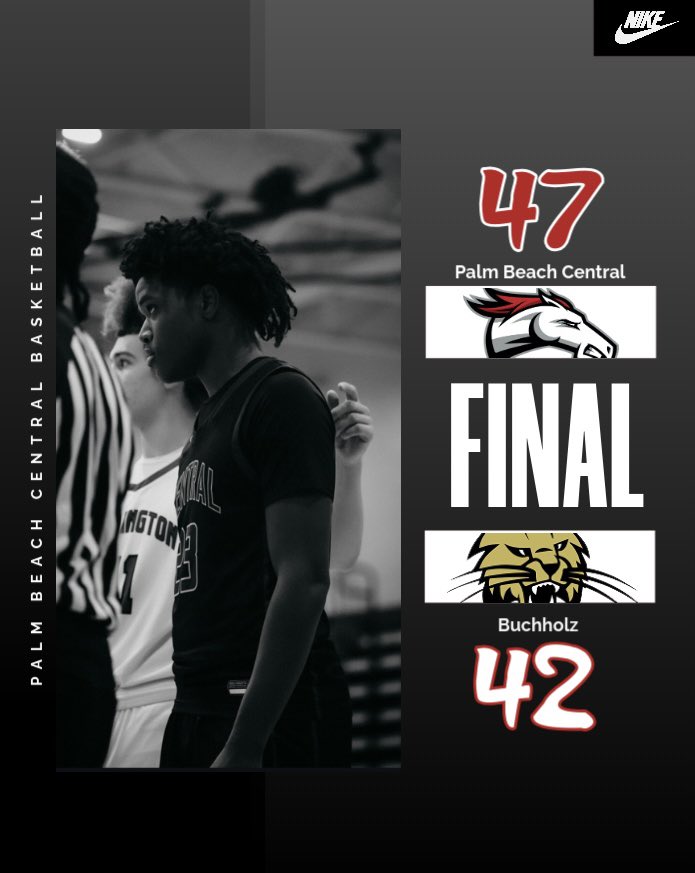 PalmBeachCentralBasketball (@pbcentralbball) on Twitter photo Got a big win vs a well coached Buchholz team today to close out the week 2-1 at the <a href="/HBCPalmBeaches/">Holiday Basketball Classic of The Palm Beaches</a> tournament.
#BroncoDNA
Top Scorers
———————
Ryan Waugh - 22pts, 3reb, 2stl
Xavian Charles - 13pts, 4ast
#BroncoNation Got a big win vs a well coached Buchholz team today to close out the week 2-1 at the <a href="/HBCPalmBeaches/">Holiday Basketball Classic of The Palm Beaches</a> tournament.
#BroncoDNA
Top Scorers
———————
Ryan Waugh - 22pts, 3reb, 2stl
Xavian Charles - 13pts, 4ast
#BroncoNation