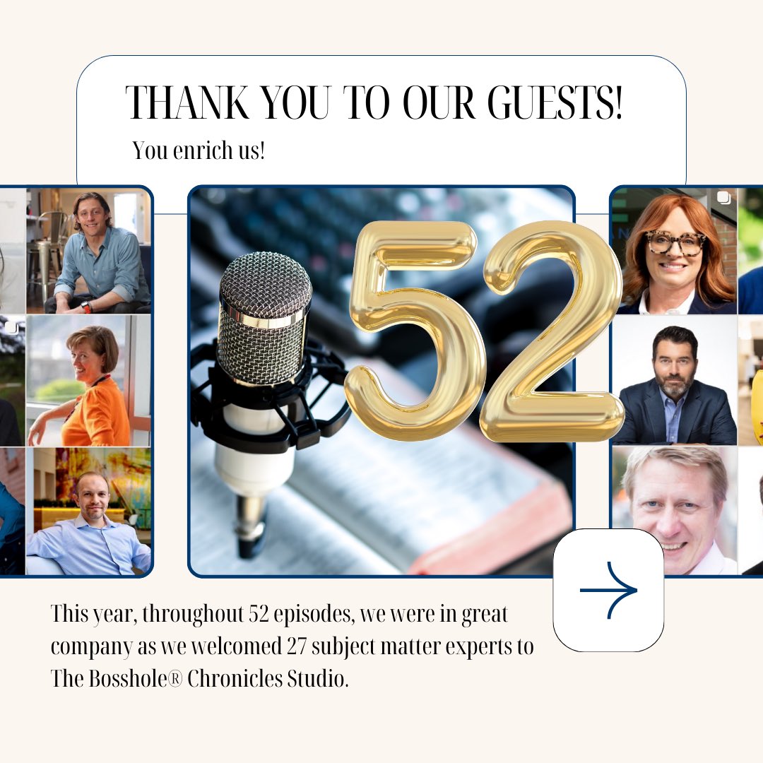 Bosshole_Chron's tweet image. To The Bosshole Transformation Nation, thank you for an incredible year! Cheers to a new year filled with more wisdom, fewer Bossholes, and endless possibilities for transformation! #TBC #TheBossholeChronicles #BossholePrevention #TransformationNation #CheersToGrowth