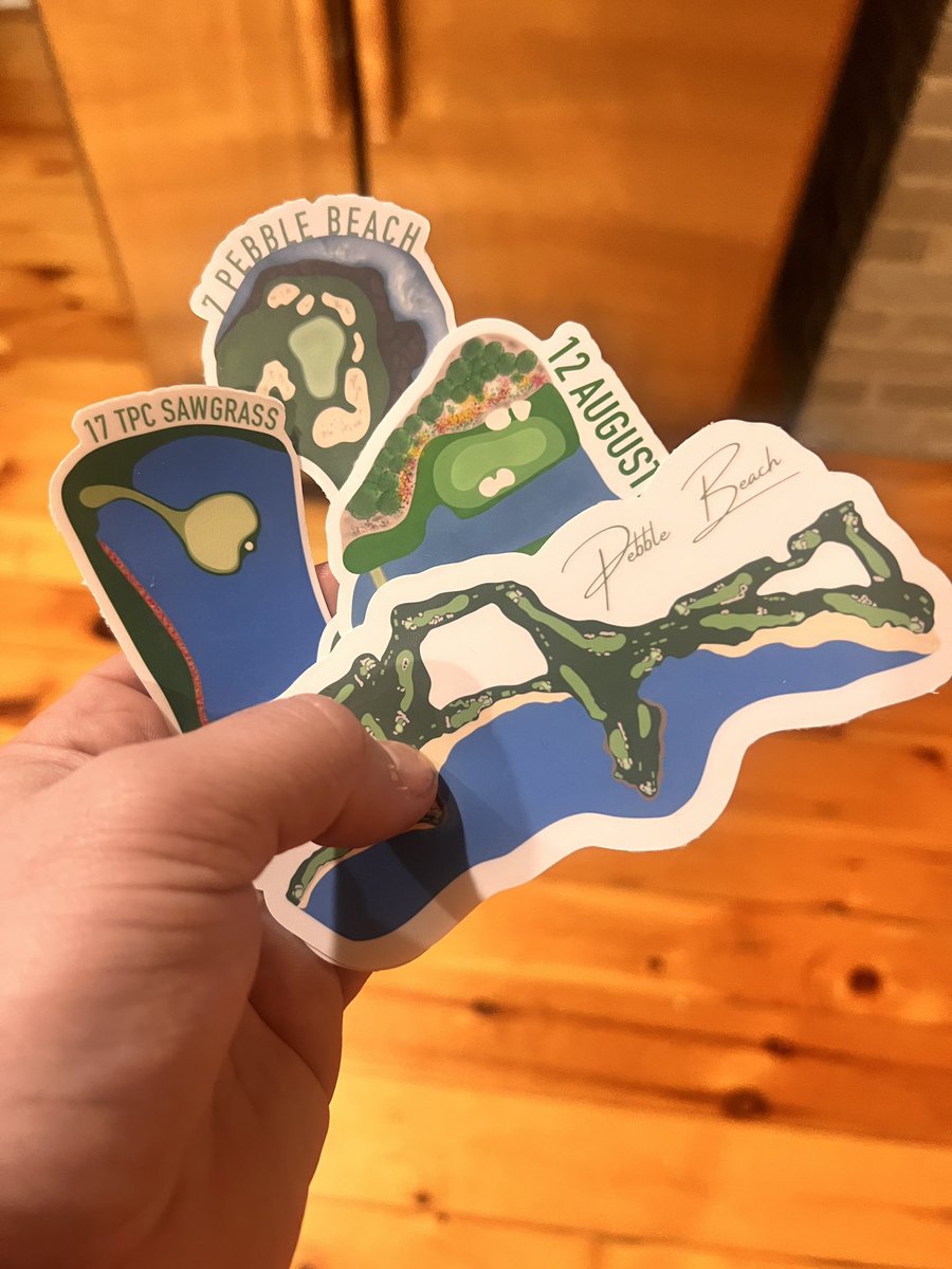 coop_golf's tweet image. Better pricing, made in house now and Free Shipping! Bundles available. Love these custom golf course hole stickers I came up with. ⛳️ #golfislife 

Tag a friend! Help a small business out. 

👇
signvibez.com/collections/go…