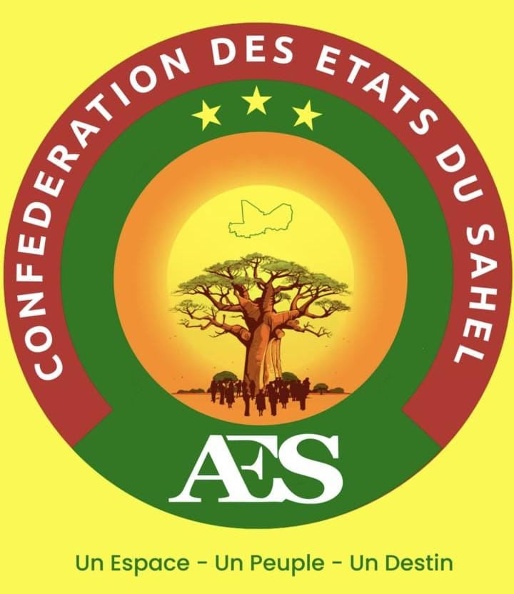 NIGER_CNSP's tweet photo. 🔴 Découvrez le logo officiel de la confédération de l’Alliance des États du Sahel (#AES) https://t.co/bMokyoUR05