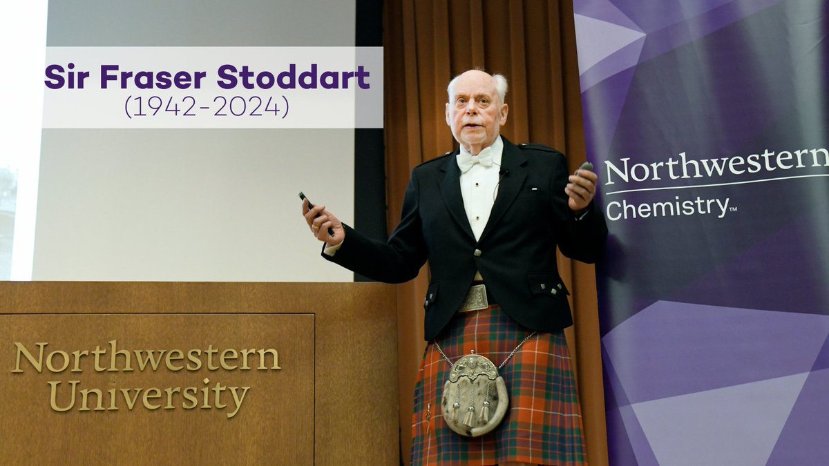 Northwestern Chemistry (@nuchemistry) on Twitter photo With profound sadness, we announce the passing of Sir Fraser Stoddart, Nobel Laureate and cherished member of <a href="/NorthwesternU/">Northwestern</a>. His groundbreaking contributions transformed the field of #chemistry and inspired countless scientists worldwide.
➡️ bit.ly/stoddart-in-me… With profound sadness, we announce the passing of Sir Fraser Stoddart, Nobel Laureate and cherished member of <a href="/NorthwesternU/">Northwestern</a>. His groundbreaking contributions transformed the field of #chemistry and inspired countless scientists worldwide.
➡️ bit.ly/stoddart-in-me…