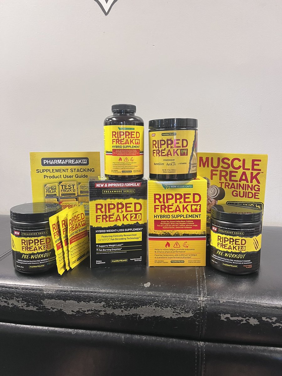 Sign up at Pharmafreak.com to get in on the incredible 2025 new year #rippedfreak sale 👇