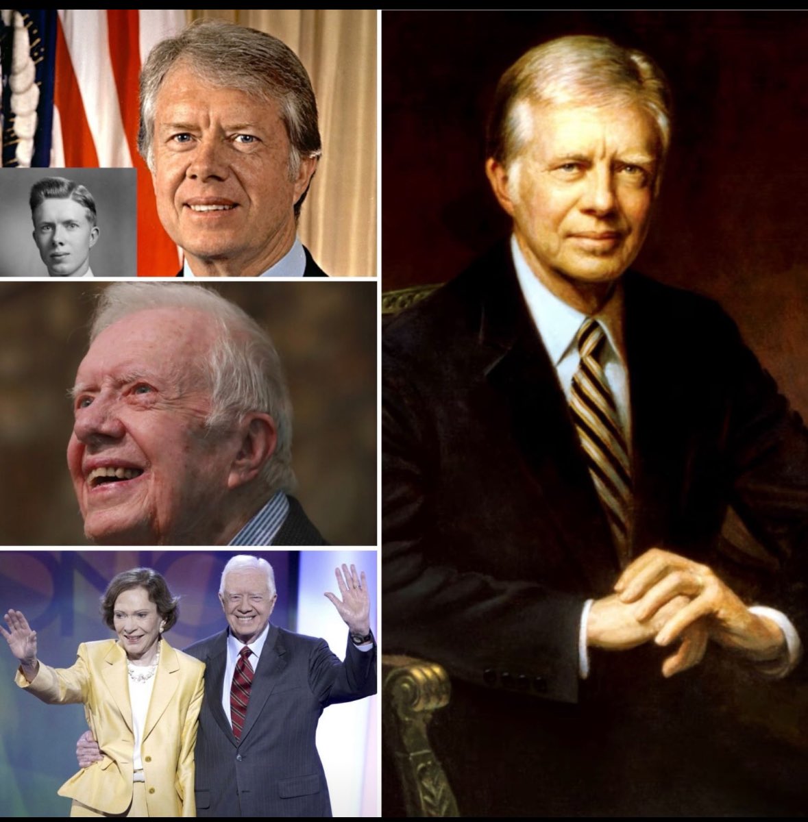 Today, we mourn the loss of a remarkable leader and humanitarian, former President Jimmy Carter, who passed away at the age of 100. His life was a testament to enduring service and integrity beyond the Oval Office. Rest in peace, Mr. President. Your legacy of service lives on❤️