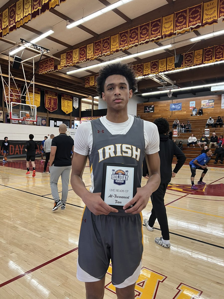Congratulations to Breylon Webb of O’Dea (WA) on being selected to the Live Heads Up All-Tournament Team!