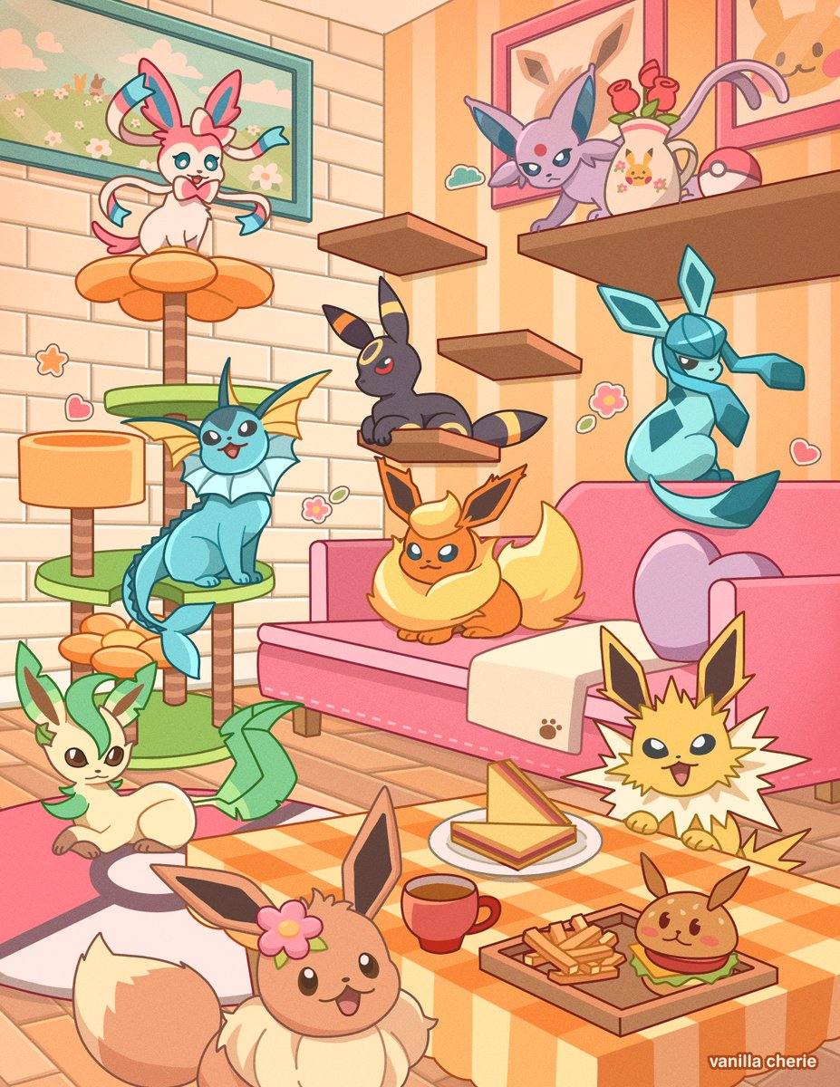 eeveelution cafe ☕️✨