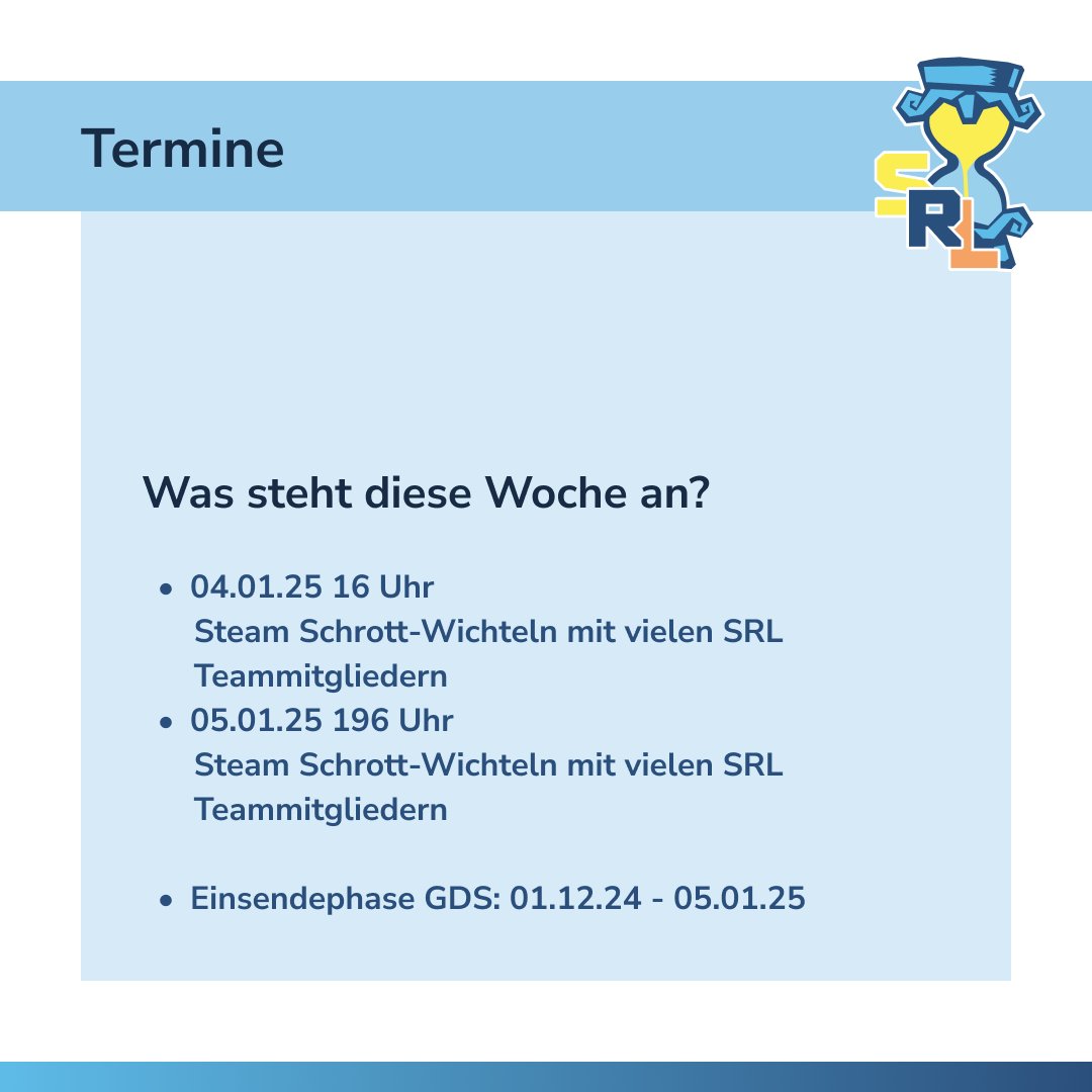 SlowRunsLive's tweet image. Die ersten beiden Streams des Jahres sind etwas ganz besonderes: Unsere Teammitglieder haben sich gegenseitig mit - teils fragwürdigen - Steam-Spielen beschenkt. Diese dürfen sie an diesem Wochenende antesten... Das kann was werden...
#wichteln #steam #gaming