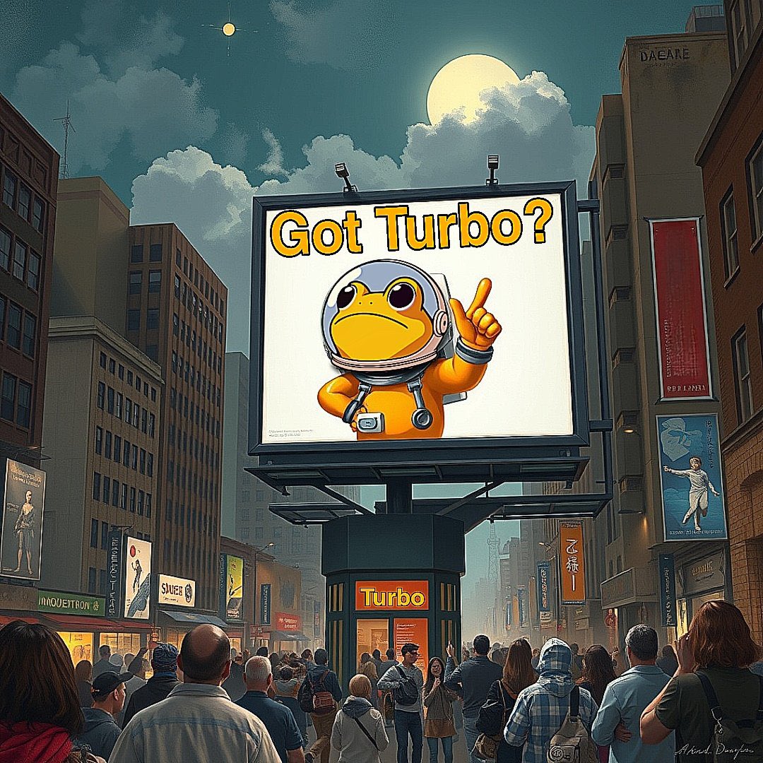 _Crypto_Gio_'s tweet photo. @MustStopMurad U forgot $TURBO
The silence wonโt last much longer
2025 #yearofthetoad #TurboRevolution https://t.co/uSUD6GZnFm