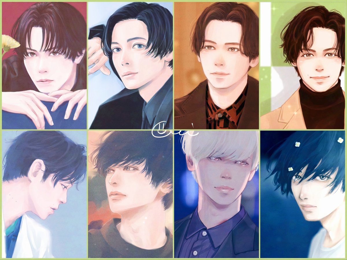 hata54's tweet image. 今年描いた健太絵選抜✨✨

#猪塚健太
#健太絵