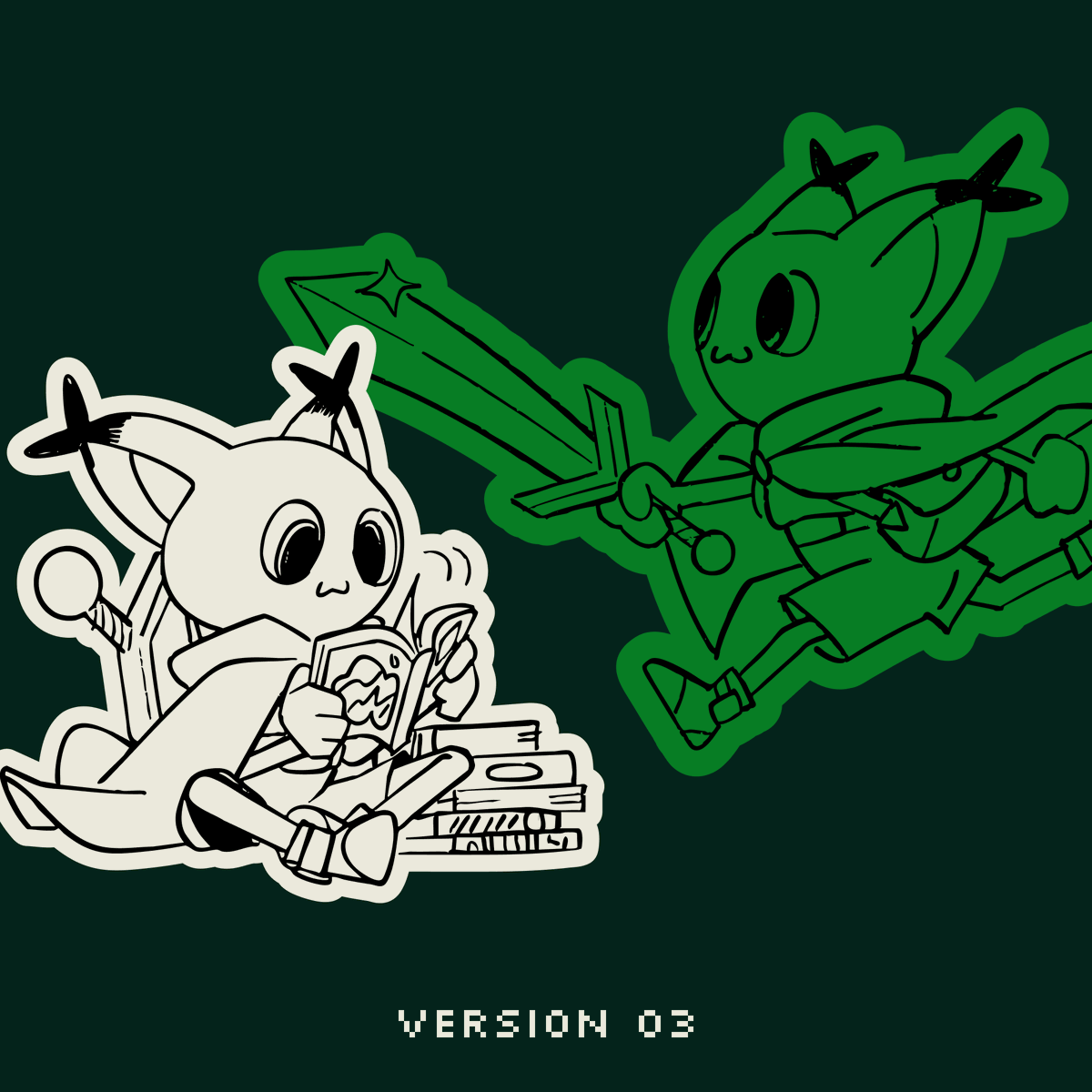 John___Mock's tweet photo. Character design progression for @gokaido_market with @rebeccamock https://t.co/AdQC4QFRj7
