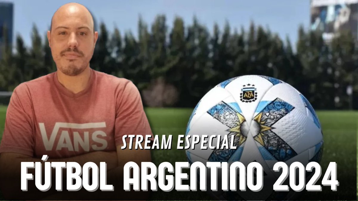 💻 A las 22 hs, en mi canal de YouTube, prendo un rato para hablar del fútbol argentino. Lo que dejó el 2024 y lo que se viene en el 2025.

🤔 ¿Me acompañan?

👉🏻 youtube.com/live/n9_v5R7Cv…