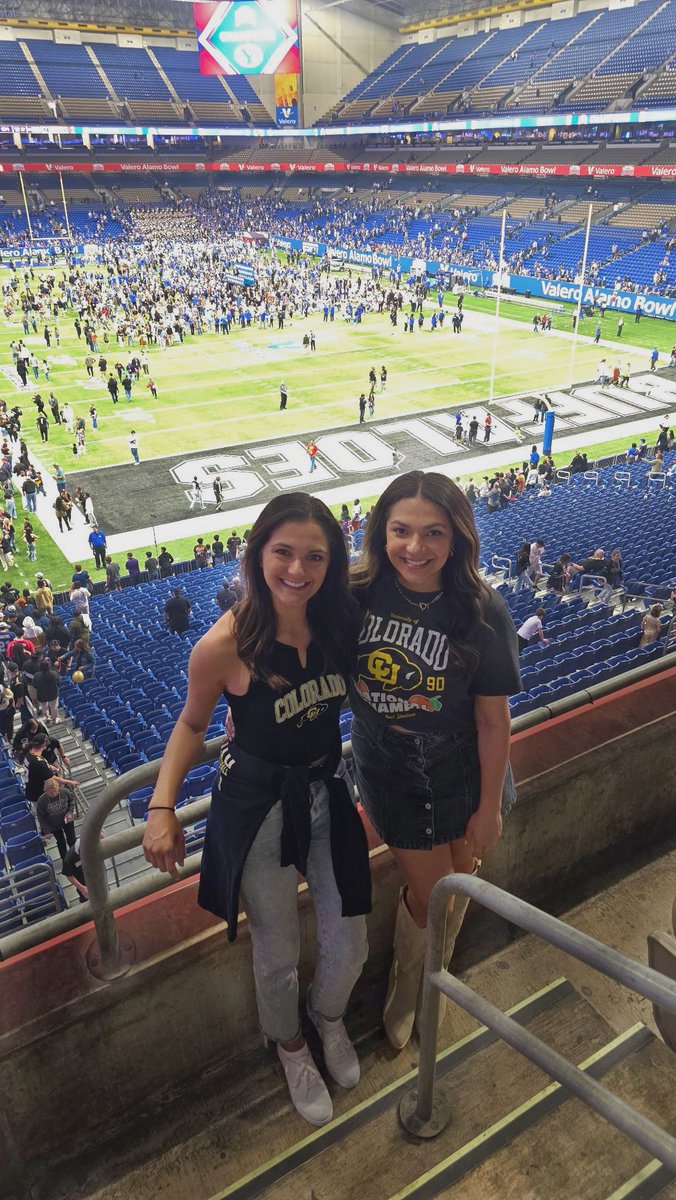 Back in Colorado after a whirlwind holiday week in Florida then a quick stop over in San Antonio to watch the Buffs finish their season at the Alamo Bowl!