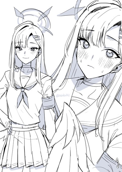 かわいいイチカ描けたから見て 