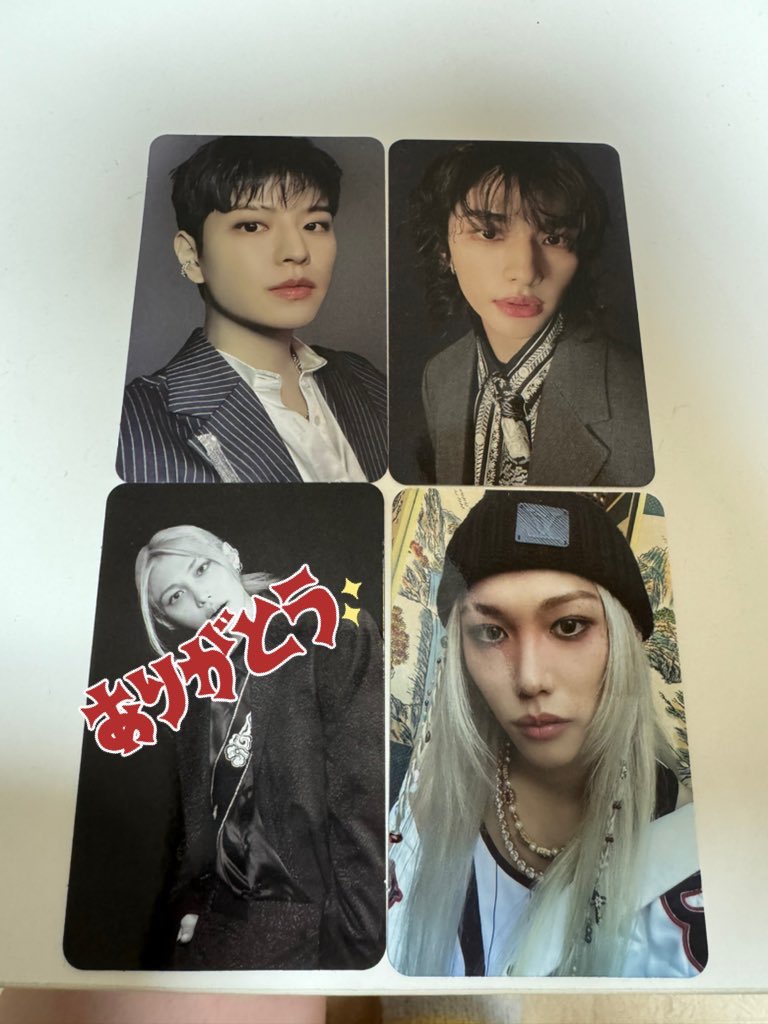 some_atk's tweet photo. StrayKids スキズ HOP 合 封入トレカ ユニットトレカ 交換

譲:画像のもの
チャンビン バンチャン アイエン フィリックス ヒョンジン スンミン
求:同種 ハン(画像♡ほか)＞他種ハン

郵送にて交換📮
お気軽にお声掛けください✨🙏 https://t.co/jtyntS5Hmr