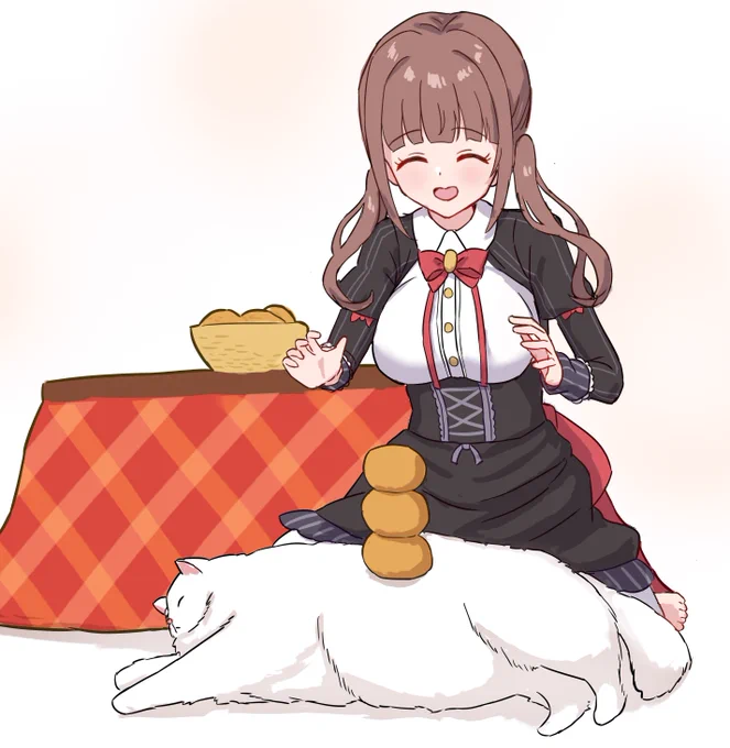 今年最後のちぇり絵!自分でも驚くほど、この一年で150枚くらいちえりちゃんも描きました!ちえりちゃんのおかげで、とても楽しい一年を過ごせました!来年もどうぞよろしくお願いします!#ちぇり絵 #ちえったー 