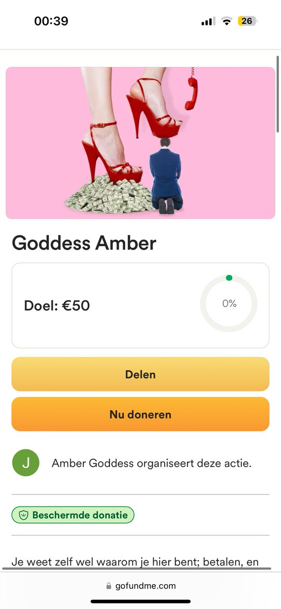 GoddesssAmberrr's tweet photo. Ga naar mijn bio en zorg dat je je portemonnee bij de hand houdt. Wie weet krijgt mijn eerste donatie slaafje wel way extra aandacht.. Ik weet dat je ernaar snakt viezerik.

Findom findomnl geldslaaf moneyslave femdom paypig geldvarken goddess https://t.co/7EXhA31bpN