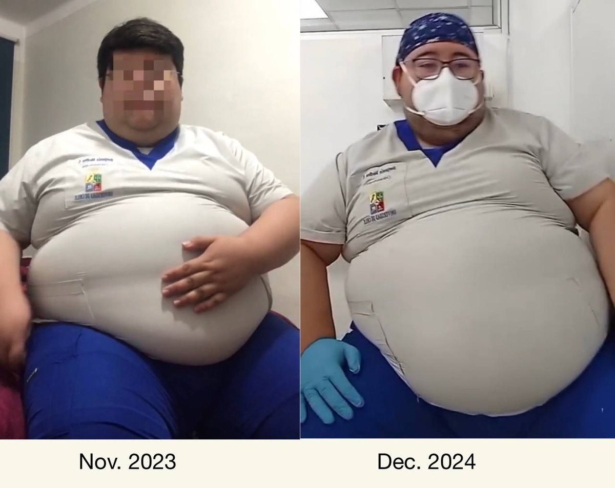 I would have loved to be much heavier in the 'after' picture, but I'm sure I'll reach 500 lbs next year