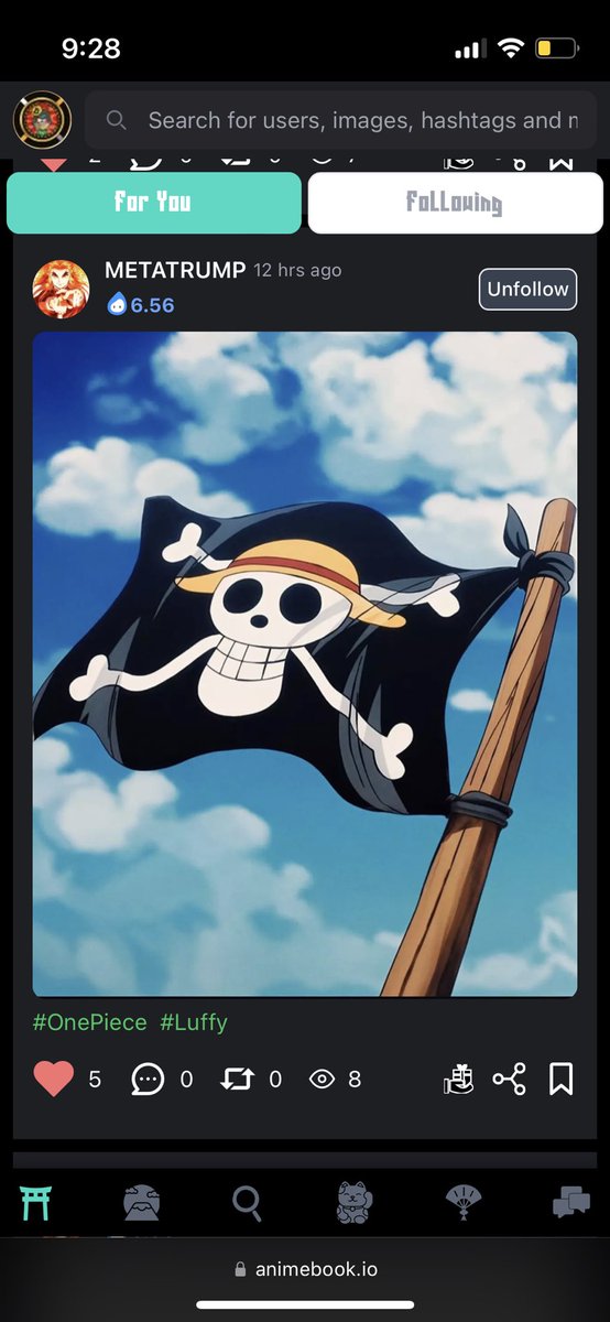<a href="/Geo_AW/">Geo</a> Join #AnimeBook today and join the real world search for the grand line 🏴‍☠️

animebook.io/comments/2352