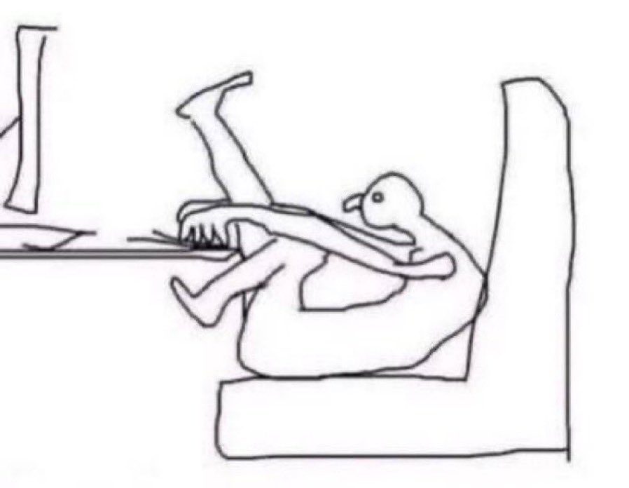 ayeejuju's tweet photo. me: why tf does my back hurt?

also me: https://t.co/r3w1jM1ZDc