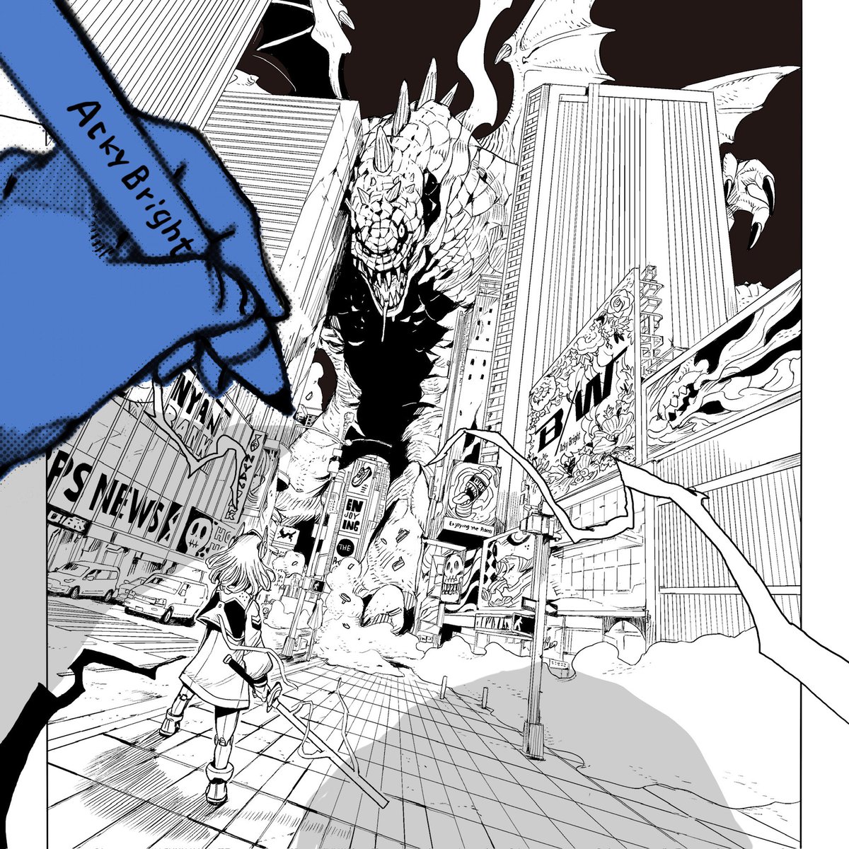 I'm on the border between "The MANGA" and "American Comics" 