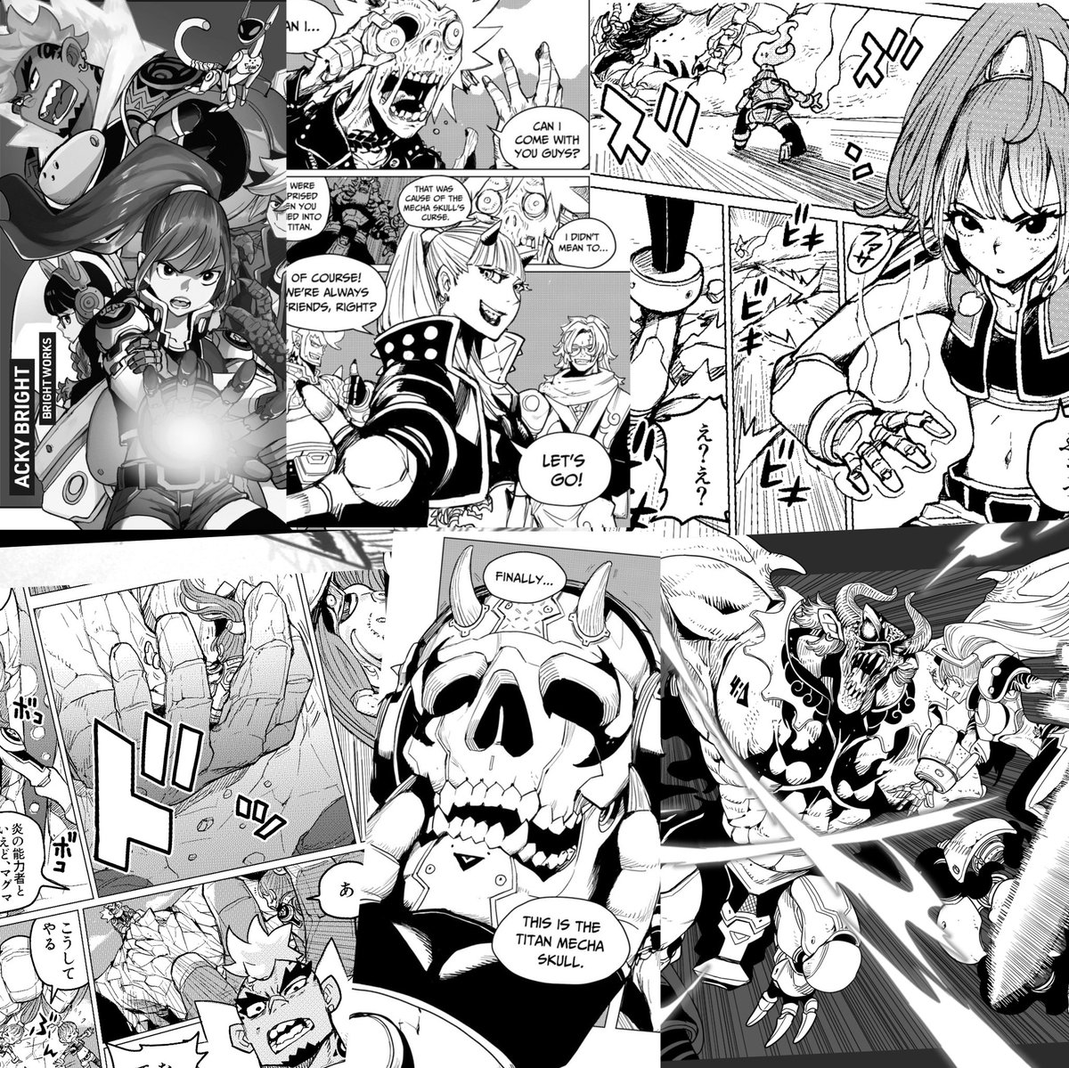 I'm on the border between "The MANGA" and "American Comics" 