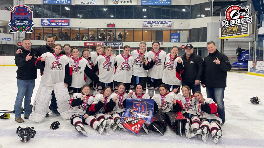 Cec Stoyles Memorial Christmas Tournament U15A Tier 2 Champs! #LetsGoGirls