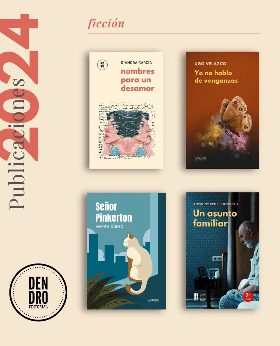 DendroEdiciones's tweet photo. Fue un año intenso y, al mismo tiempo, satisfactorio. ¡Que el próximo tampoco falten los libros! https://t.co/UpRrjhdxTE