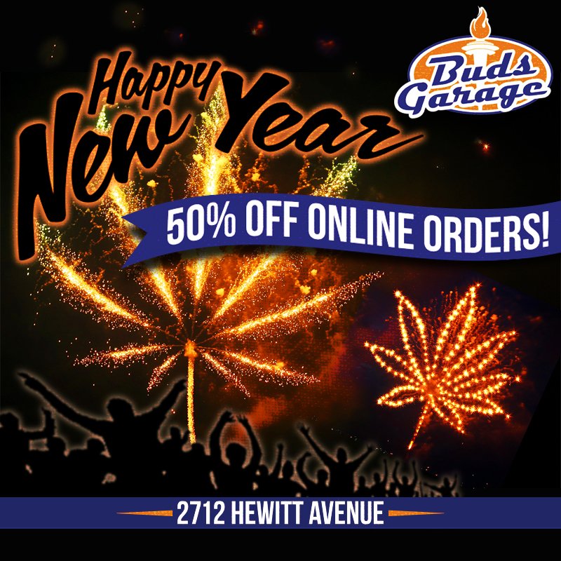 Come on down and ring in the New Year with Buds Garage!