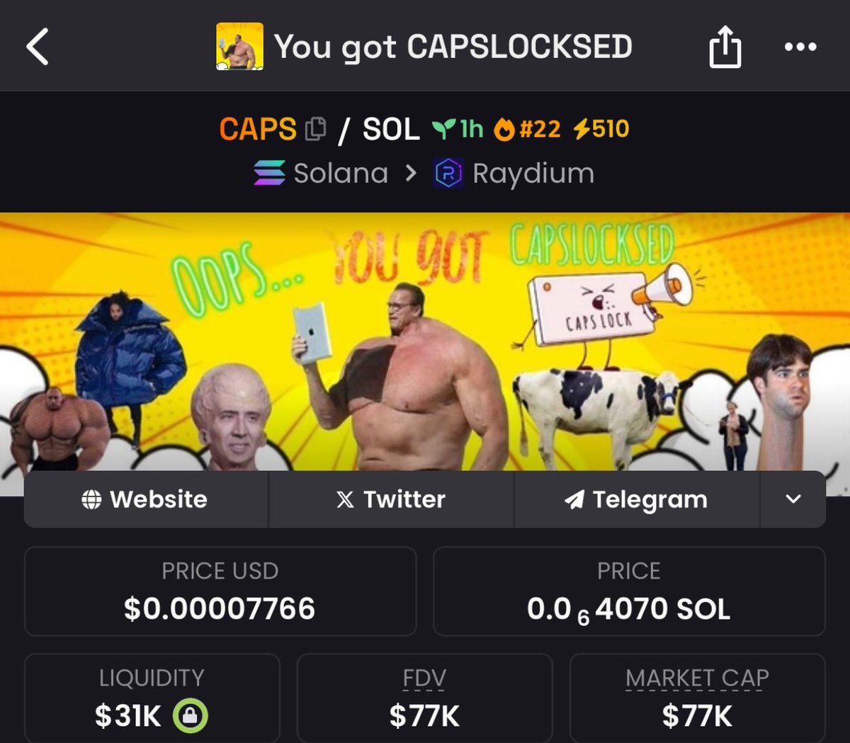 CAPSLOCK tweet media
