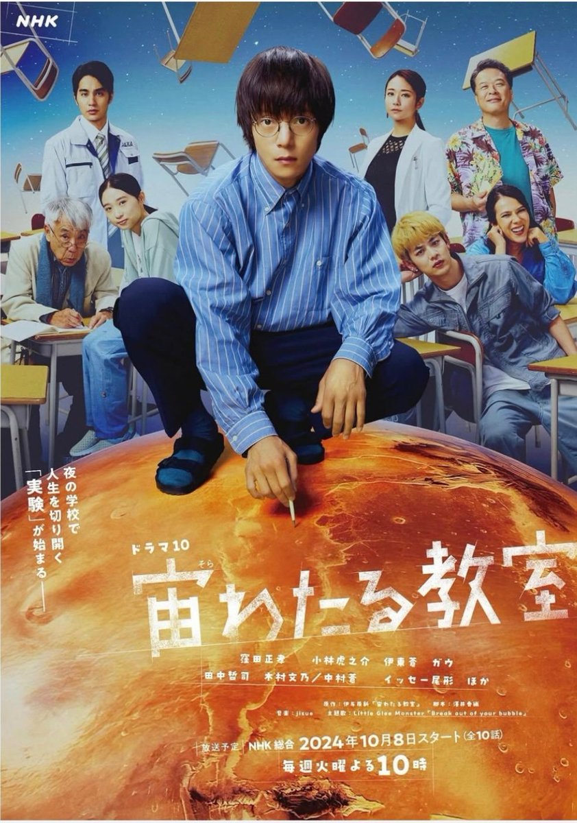 fudge_2002's tweet photo. 年末年始、特にやることがなくて暇だなーという方、#宙わたる教室 はいかがでしょうか。
小さな教室で起きた大きな奇跡の物語です。
観る前と観た後で世界の見え方がちょっと変わる物語です。
自分の可能性を信じたくなる物語です。

アマプラで全話配信中。ぜひ。

https://t.co/WJg93YtH9d https://t.co/uOCqoJZlZO