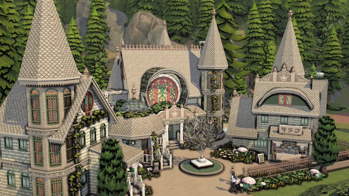 VelvettBYT's tweet photo. I have a new speedbuild out now - my lovely Wizard's Estate I built for the #PopulatePlanetSims collab!
Name: Wizard Estate
Gallery: VelvettB
Lot: 40x30
1 Bedroom
3 Bathroom
Includes: bar area, potion shop, familiar den & pool
Link: https://t.co/MMEAUc63km
#Sims4 #TheSims4 https://t.co/wrufB3bZQJ