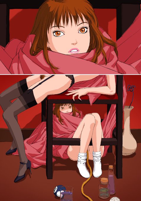 こんな時間ですが〜おはようございます
〜からの〜〜おやすみなさい😴

まだまだリハビリばっかなので
過去絵再掲…↓

基本シュール形が好きなもので… 