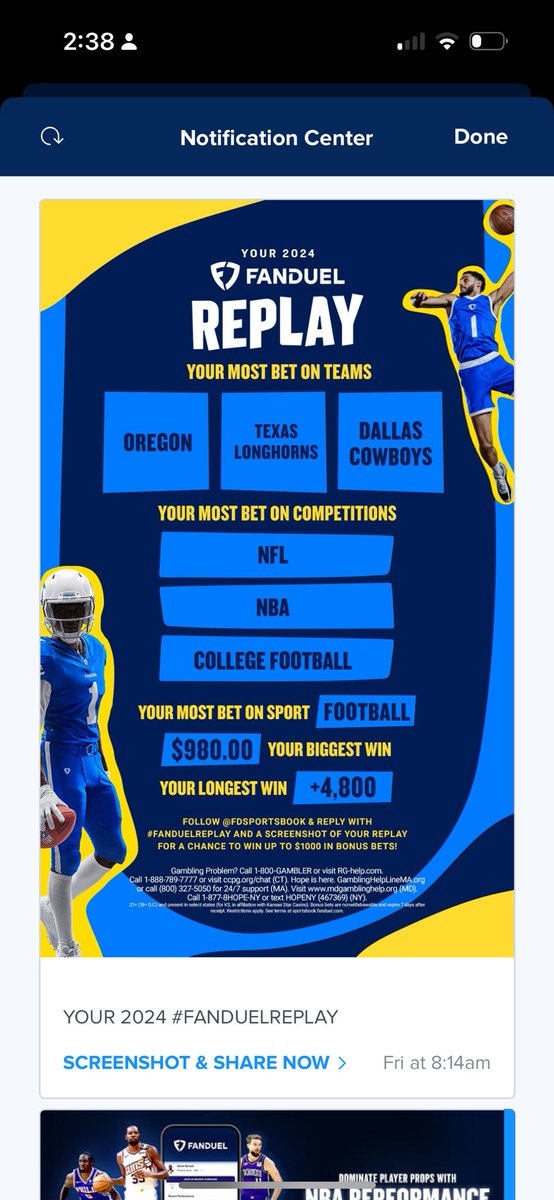 noahhnoel's tweet photo. #FanDuelReplay https://t.co/UUuT0mUm2S