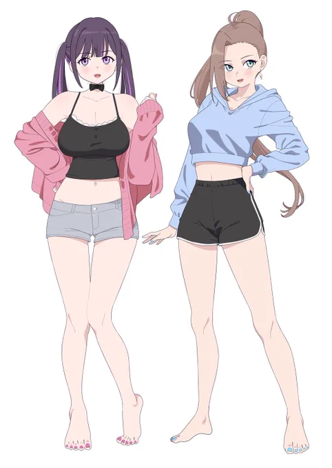 ツインテールとポニーテール 