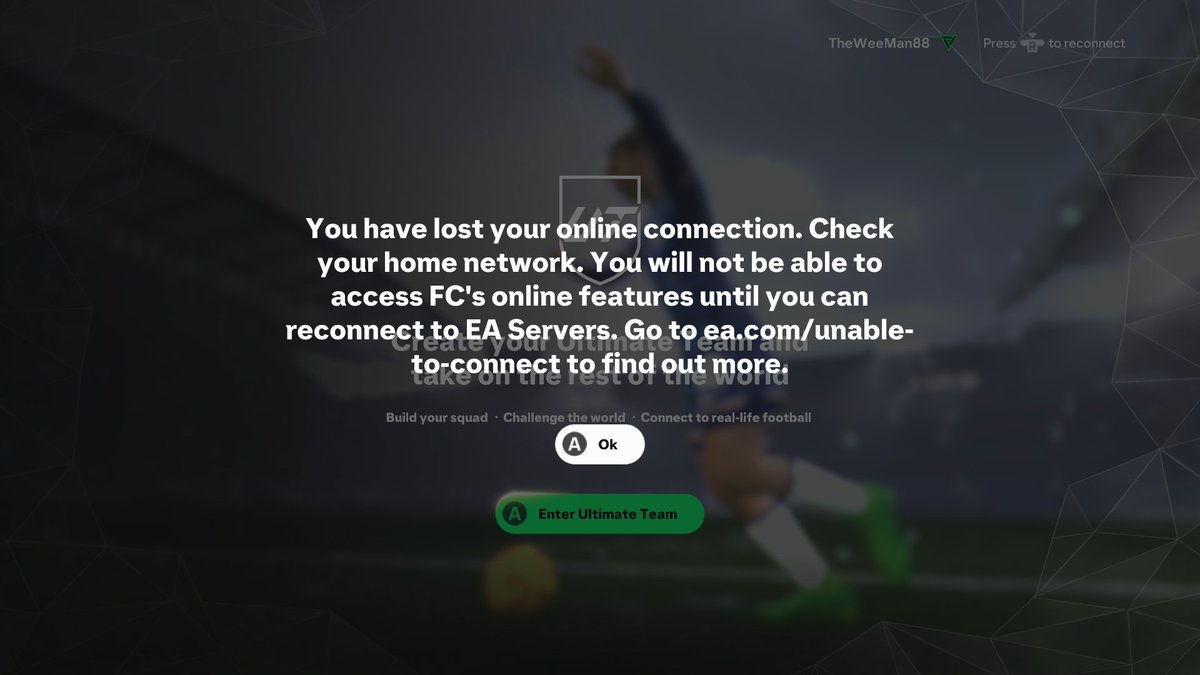 littleash88's tweet photo. @EASPORTSFC @EASPORTS @EAHelp sort yourselves out man, every night this happens between 00.00 and 01.00 GMT. Expect more from a game that costs £100 https://t.co/SJgxPuX6NP