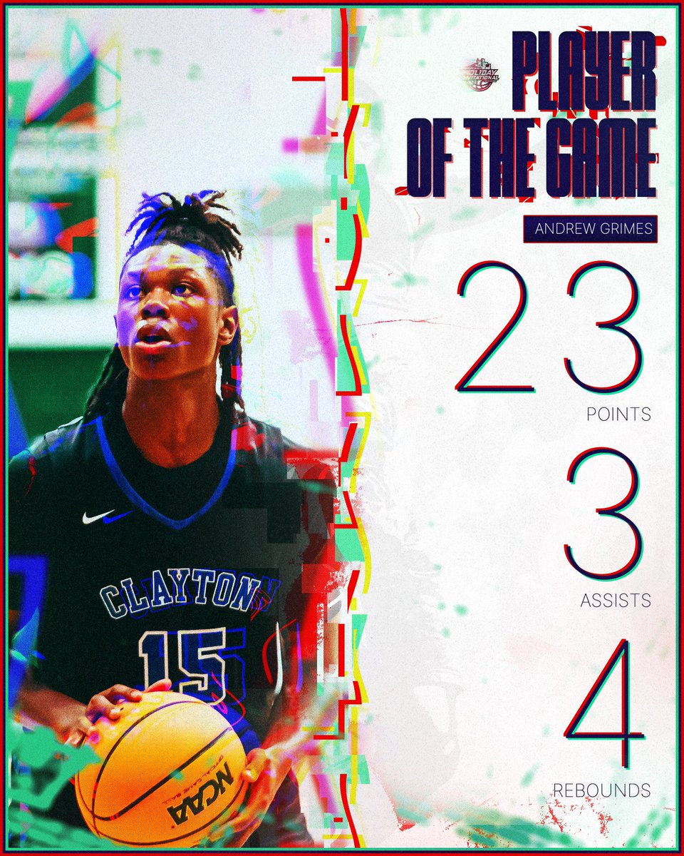Coby White Bracket 7th Place Game - Clayton takes down Millbrook 65-62⚡️🏀

Andrew Grimes led the way for the Comets ☄️