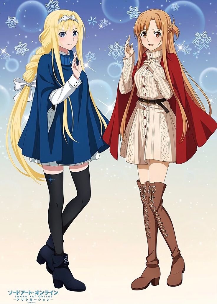 VirtualAlice_'s tweet image. Snow days~°･