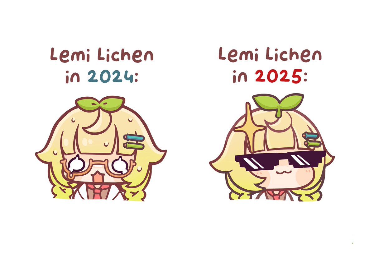 LemiLichen's tweet image. here&apos;s to hoping for a good 2025 !! 🐌