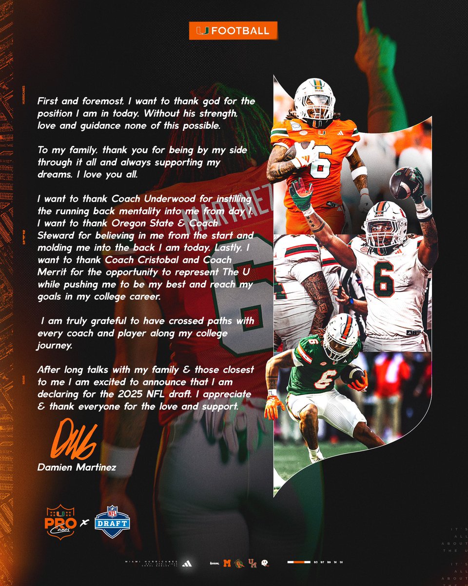 agent__OG's tweet photo. You realize the life you want to live when you stop listening to other people’s opinions… 

3 years, 2 Schools, 3,500 All Offense &amp; 26TDs later. Been with @damienfor6 from the jump. 

Welcome to  #FRM for NFL Representation 6. 🤝🖊️

#PlanExecuted #3andOut #ThanksForTheLove https://t.co/jMg9TTkbmz